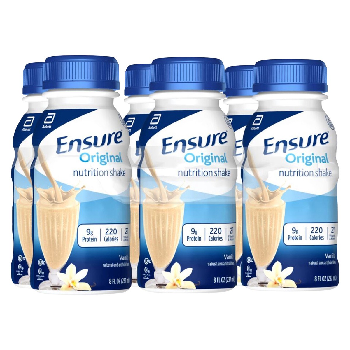 slide 2 of 5, Ensure Original Vanilla Nutrition Shake, 48 oz