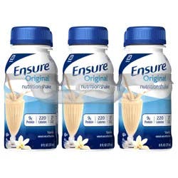 Ensure Original Vanilla Nutrition Shake - 6 ct