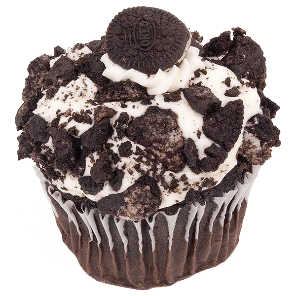slide 1 of 1, L&B Oreo Gourmet Cupcake, 6 oz