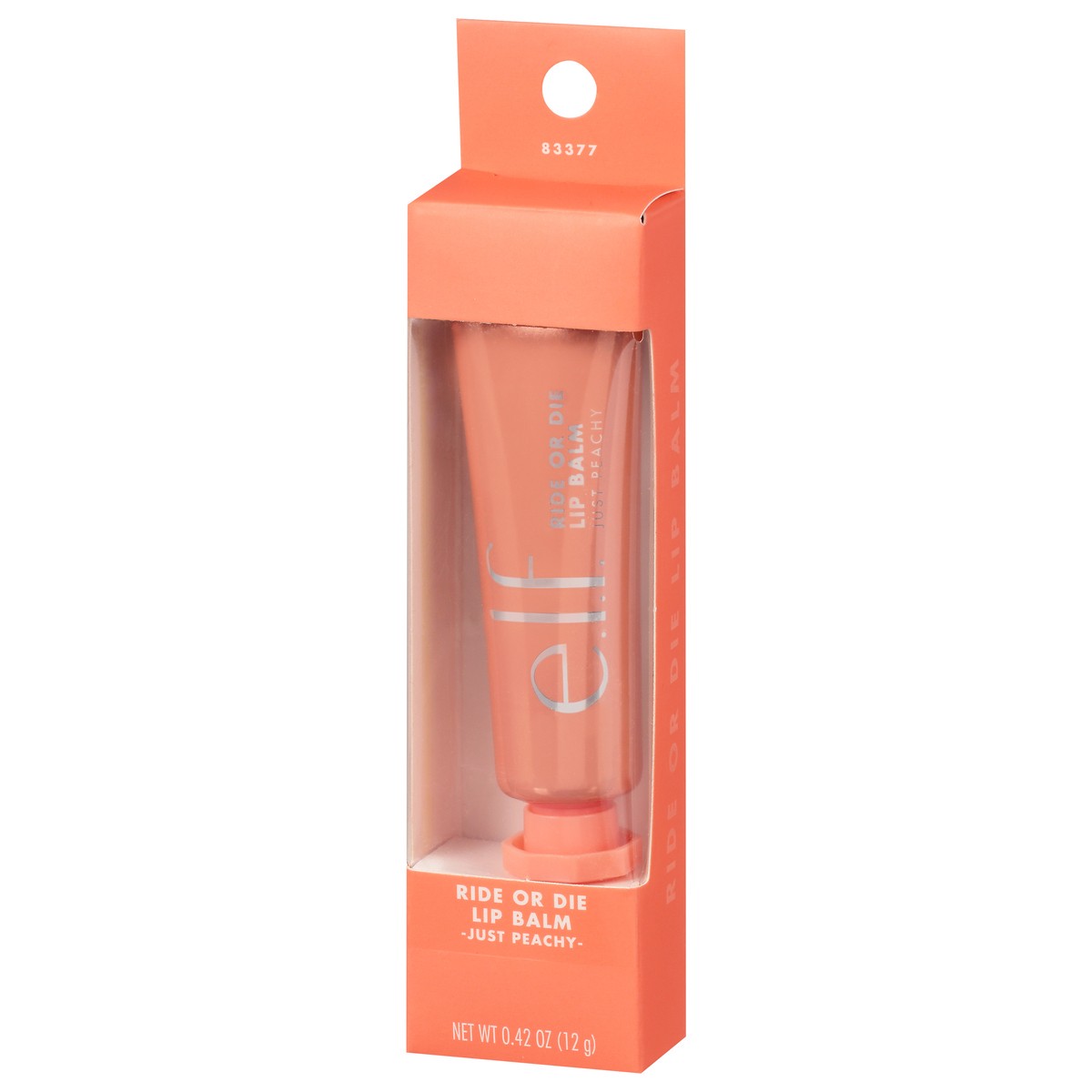 slide 9 of 12, e.l.f. Just Peachy 83377 Ride or Die Lip Balm 0.42 oz, 1 ct