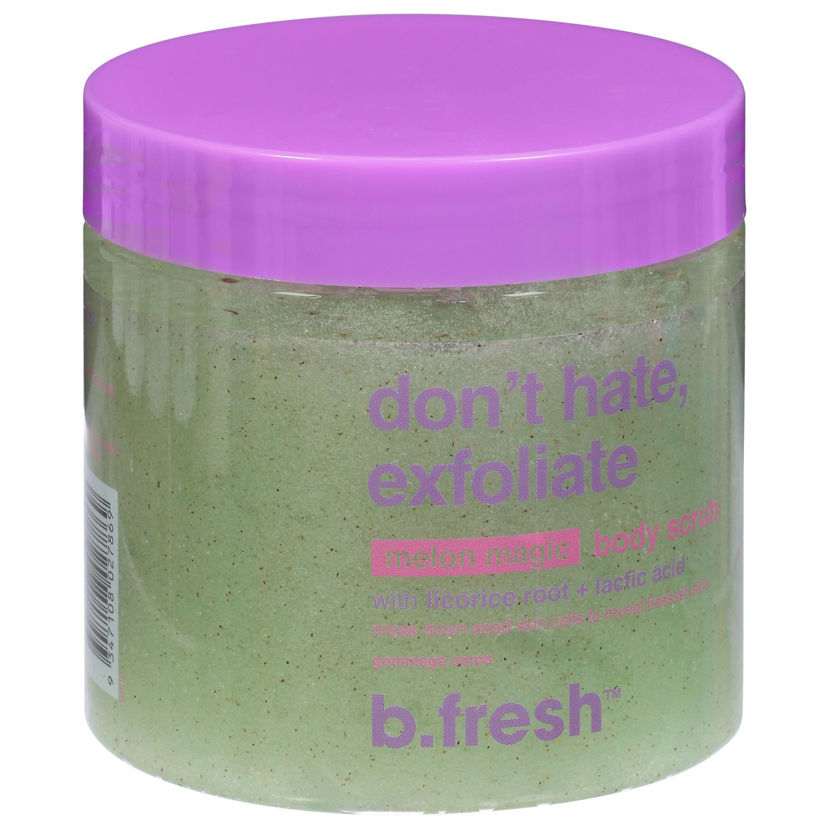 slide 8 of 9, B. Fresh Don't Hate, Exfoliate Melon Magic Body Scrub 16 oz, 16 oz
