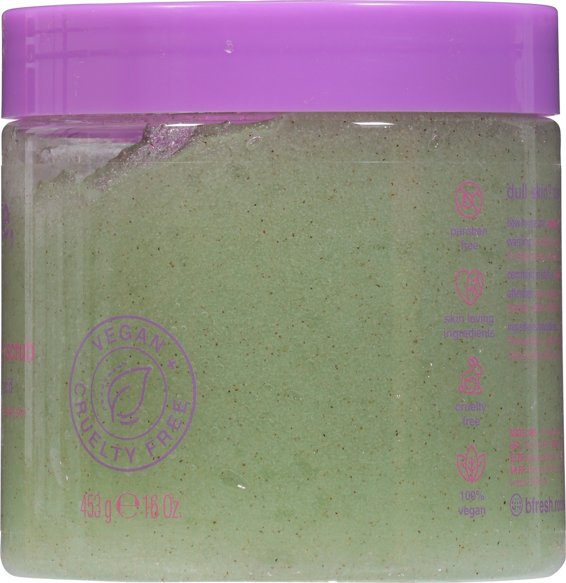 slide 9 of 9, B. Fresh Don't Hate, Exfoliate Melon Magic Body Scrub 16 oz, 16 oz