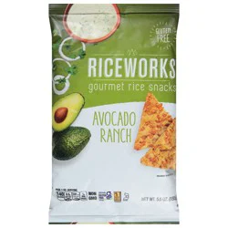 Riceworks Gourmet Avocado Ranch Rice Snacks 5.5 oz