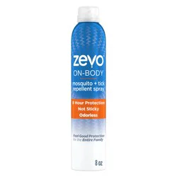 Zevo On-Body Mosquito + Tick Repellent Aerosol Spray - 8 oz