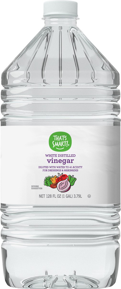 slide 8 of 12, That's Smart! White Distilled Vinegar 128 fl oz, 128 fl oz