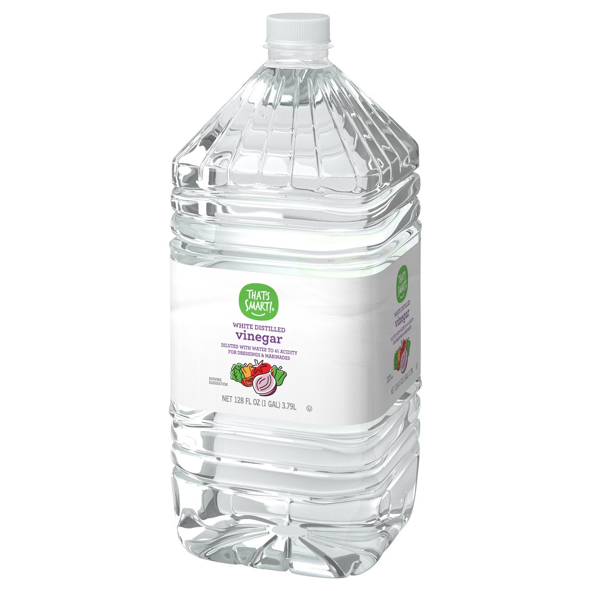 slide 4 of 12, That's Smart! White Distilled Vinegar 128 fl oz, 128 fl oz