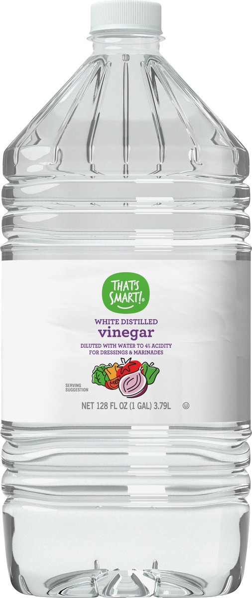 slide 5 of 12, That's Smart! White Distilled Vinegar 128 fl oz, 128 fl oz