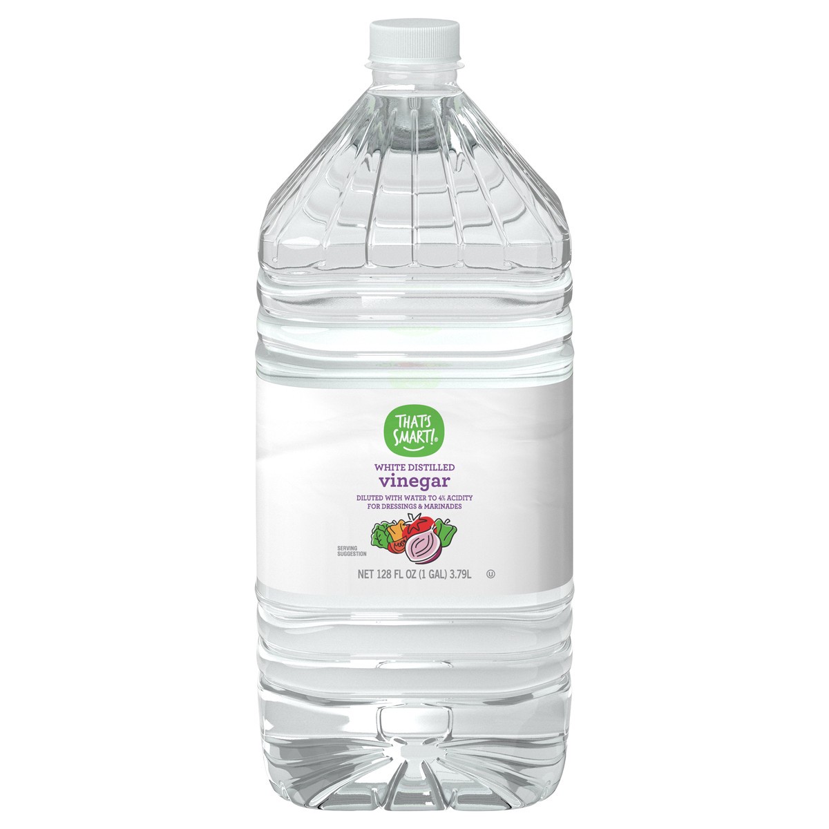 slide 6 of 12, That's Smart! White Distilled Vinegar 128 fl oz, 128 fl oz