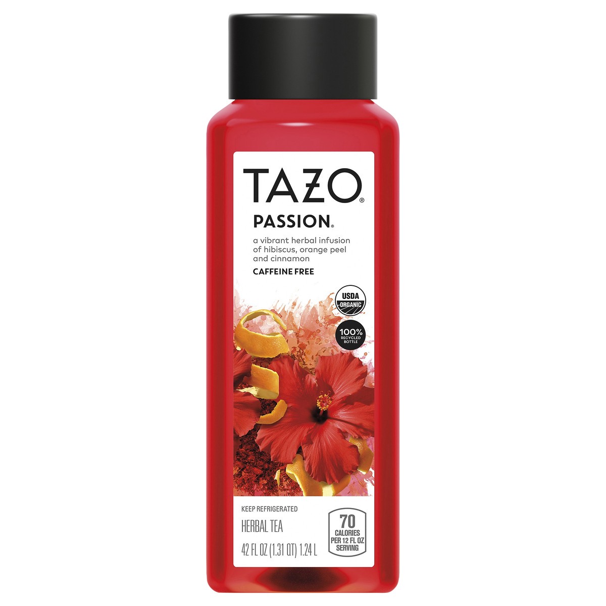 slide 1 of 7, Tazo Herbal Tea Passion 42 Fl Oz, 42 oz