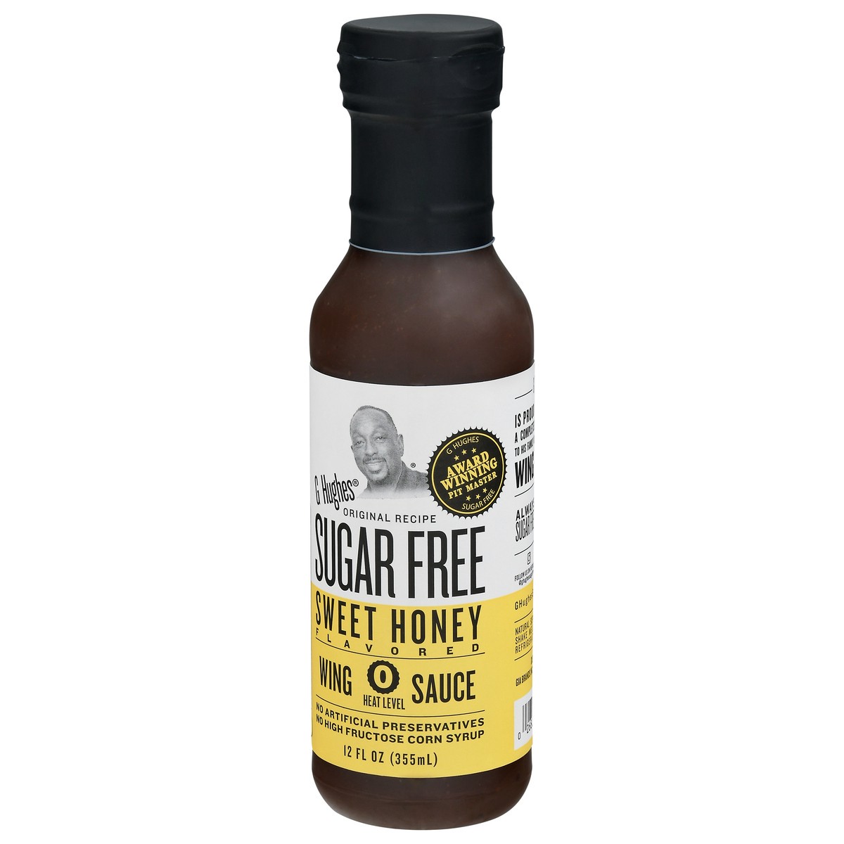 slide 14 of 14, G Hughes Sauce Wing Sweet Honey, 12 oz