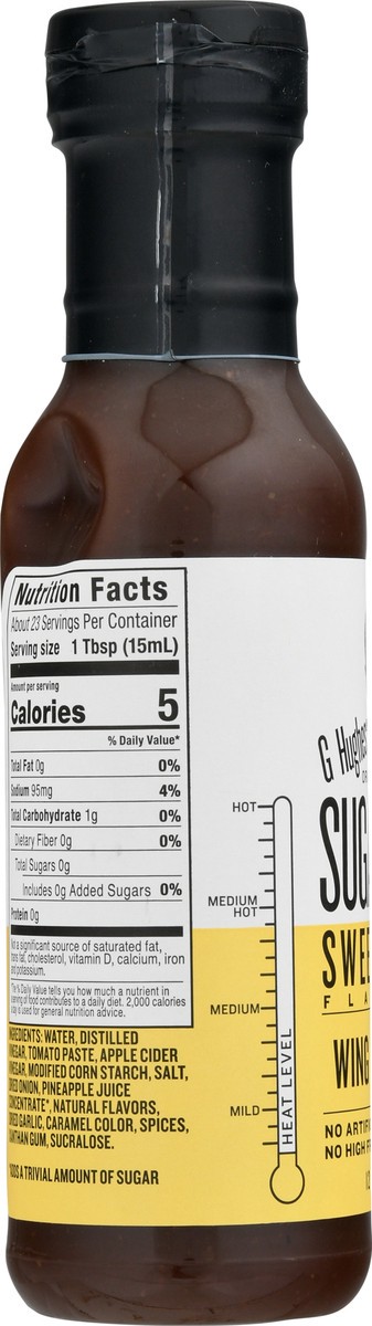 slide 6 of 14, G Hughes Sauce Wing Sweet Honey, 12 oz