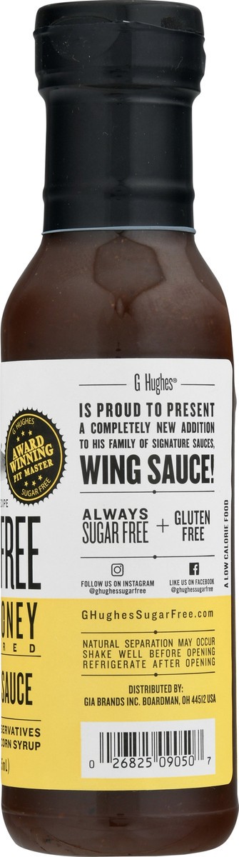 slide 12 of 14, G Hughes Sauce Wing Sweet Honey, 12 oz