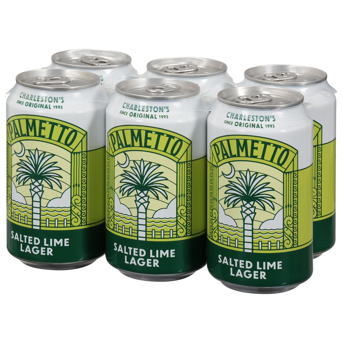 slide 3 of 9, Palmetto Lager Salted Lime Beer 6 - 12 fl oz Cans, 6 ct; 12 oz