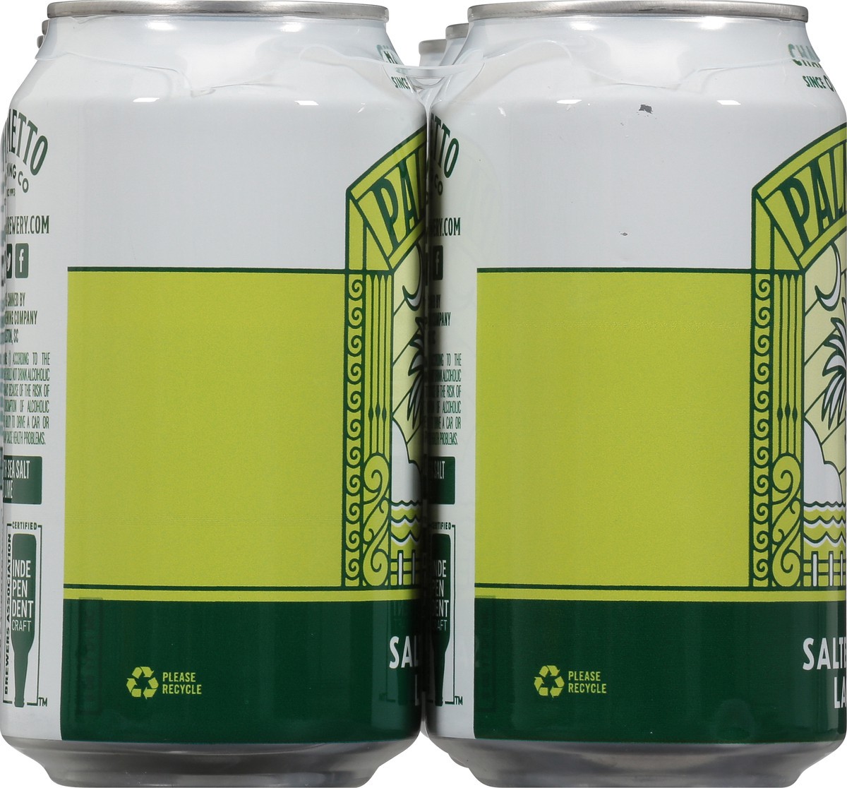 slide 7 of 9, Palmetto Lager Salted Lime Beer 6 - 12 fl oz Cans, 6 ct; 12 oz