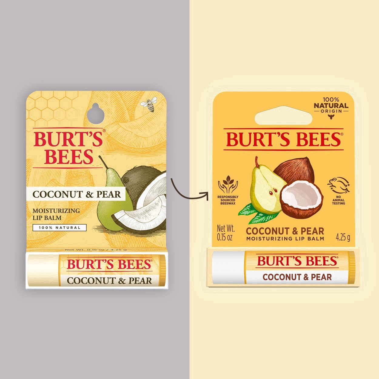 slide 3 of 113, Burt's Bees Moisturizing Coconut & Pear Lip Balm 0.15 oz, 0.15 oz