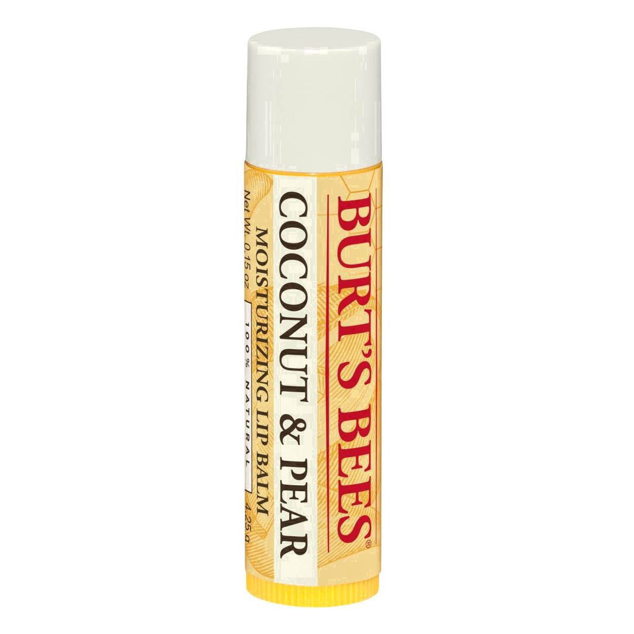 slide 47 of 113, Burt's Bees Moisturizing Coconut & Pear Lip Balm 0.15 oz, 0.15 oz