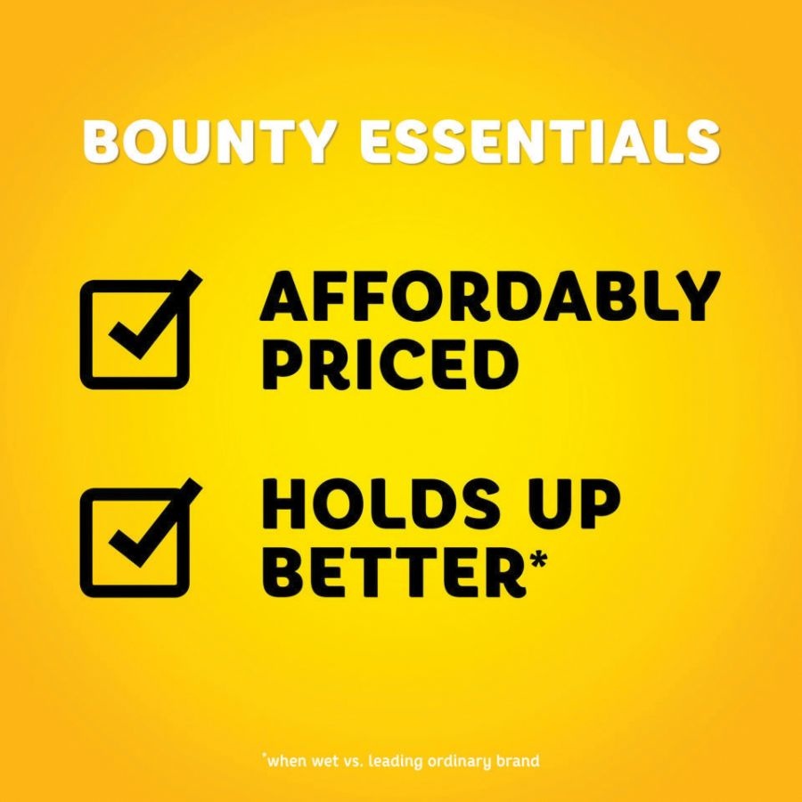 slide 6 of 10, Bounty Ess White Towels, 12 ct