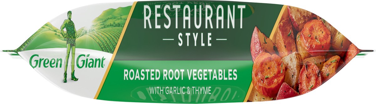 slide 5 of 11, Green Giant Restaurant Style Roasted Root Vegetables with Garlic & Thyme, 12 oz (Frozen), 12 oz
