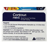 slide 5 of 5, Contour Next Blood Glucose Test Strips Value Pack 70 ea, 70 ct