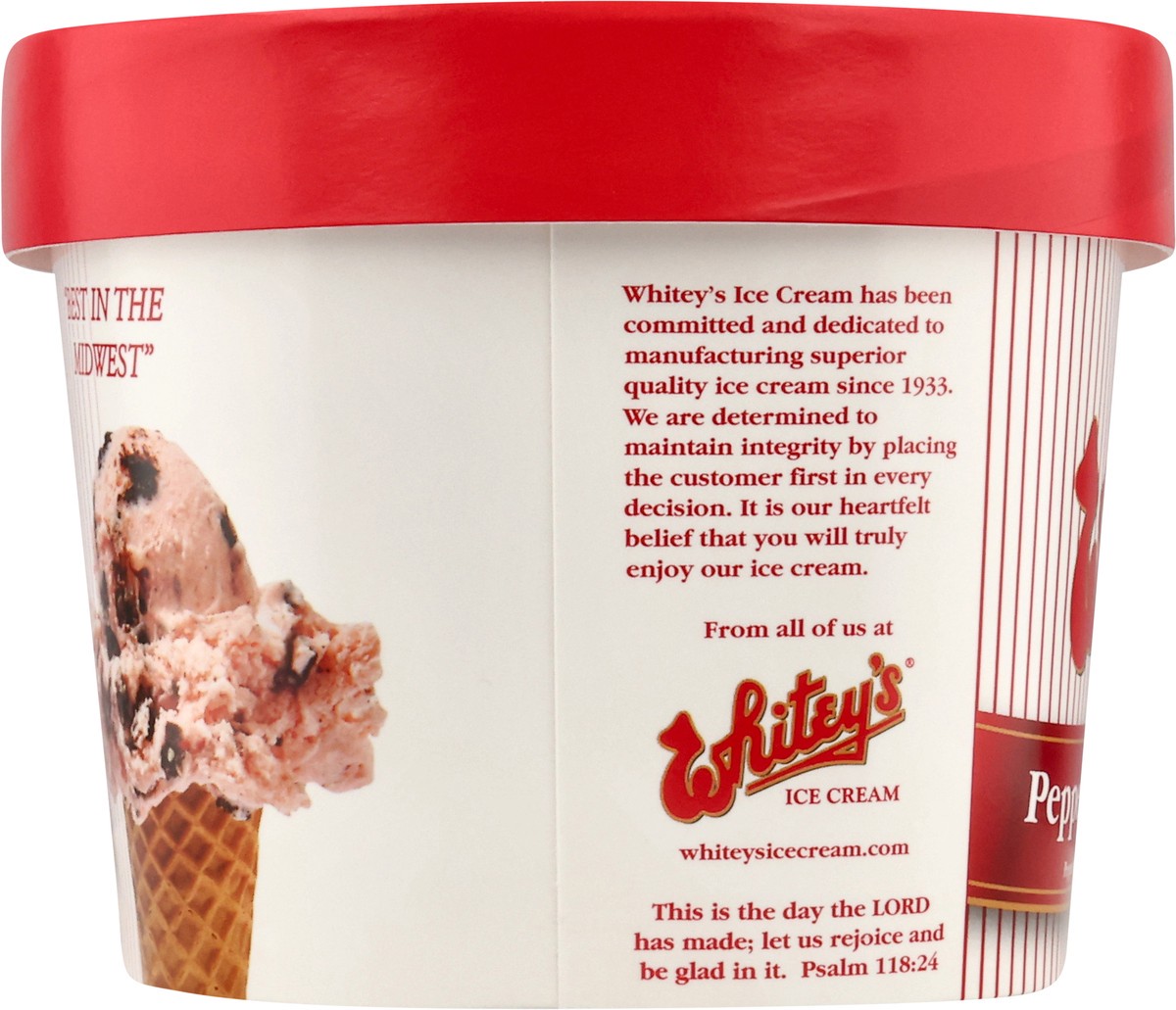slide 6 of 14, Whitey's Peppermint Cookie Ice Cream 1.5 qt, 1.5 qt