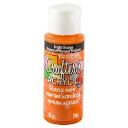 Deco Art Crafter's Acrylic Paint, Bright Orange