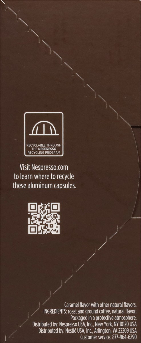 slide 9 of 12, Starbucks By Nespresso Vertuo Line Pods, Flavored Roast Coffee, Smooth Caramel, 100% Arabica, 8 Pods, 8 ct