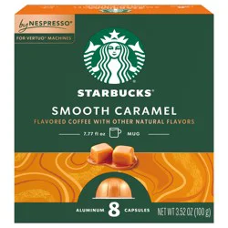 Starbucks by Nespresso Vertuo Line Smooth Caramel 8 ct
