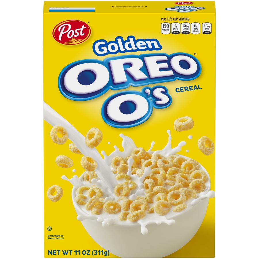 slide 1 of 8, Golden Oreo O's, 11 oz