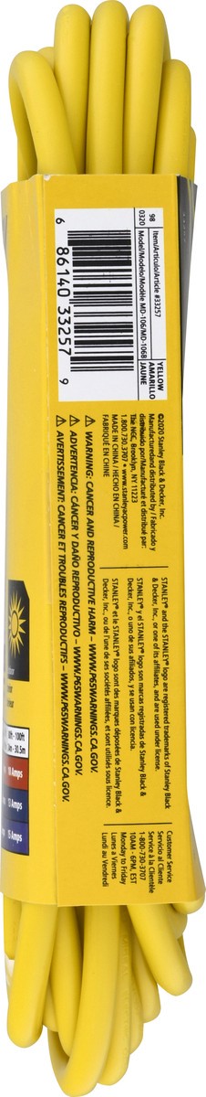slide 9 of 11, STANLEY Extension Power Cord, 1 ct