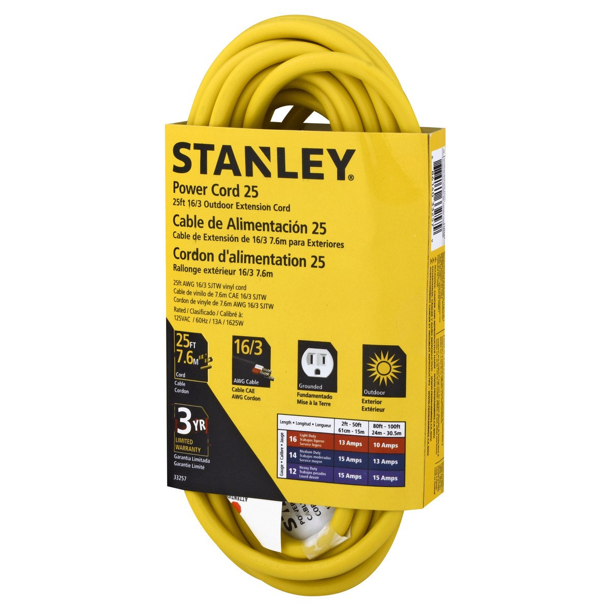 slide 10 of 11, STANLEY Extension Power Cord, 1 ct