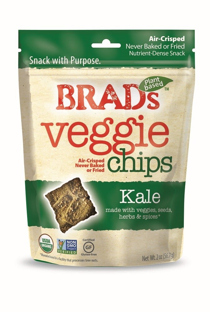 slide 1 of 1, Brad's Veggie Kale Chips, 2 oz