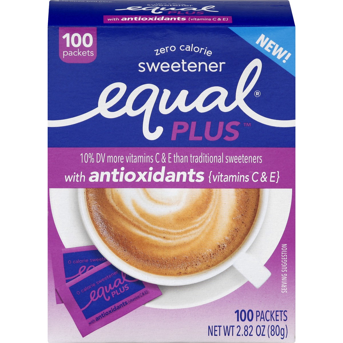 slide 1 of 10, Equal Sweetener 100 ea, 100 ct