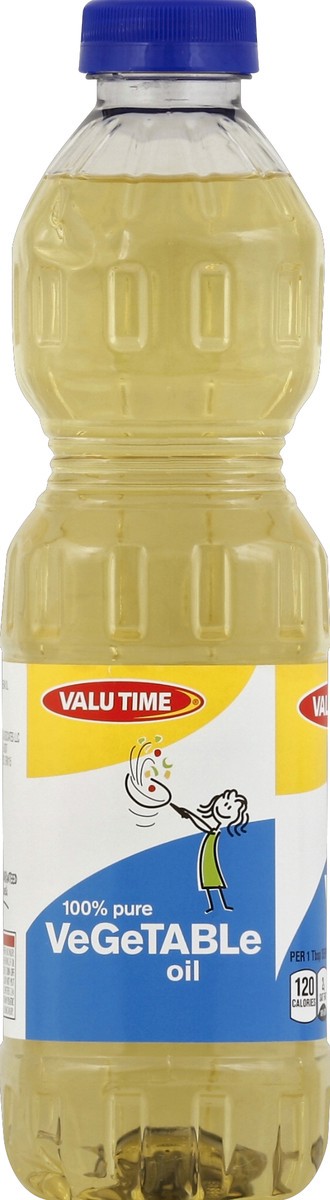 slide 3 of 6, Valu Time Vegetable Oil, 48 fl oz