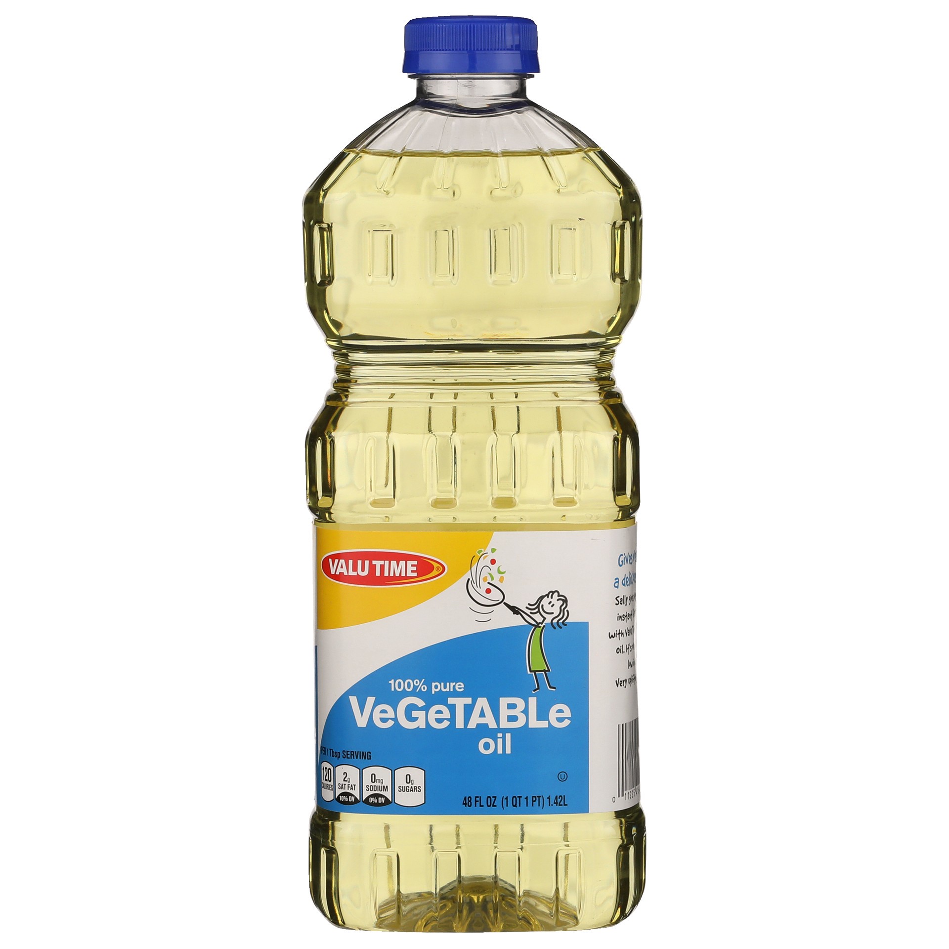 slide 1 of 6, Valu Time Vegetable Oil, 48 fl oz