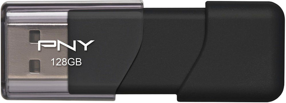slide 2 of 2, PNY Attache Usb-2.0 Flash Drive, 128 GB
