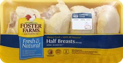 Foster Farms Chicken Split Breasts, Fresh Value Pack Per Pound