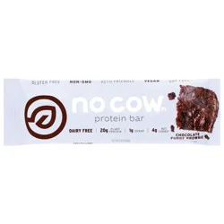 No Cow Protein Bar Brownie Choc Fudge