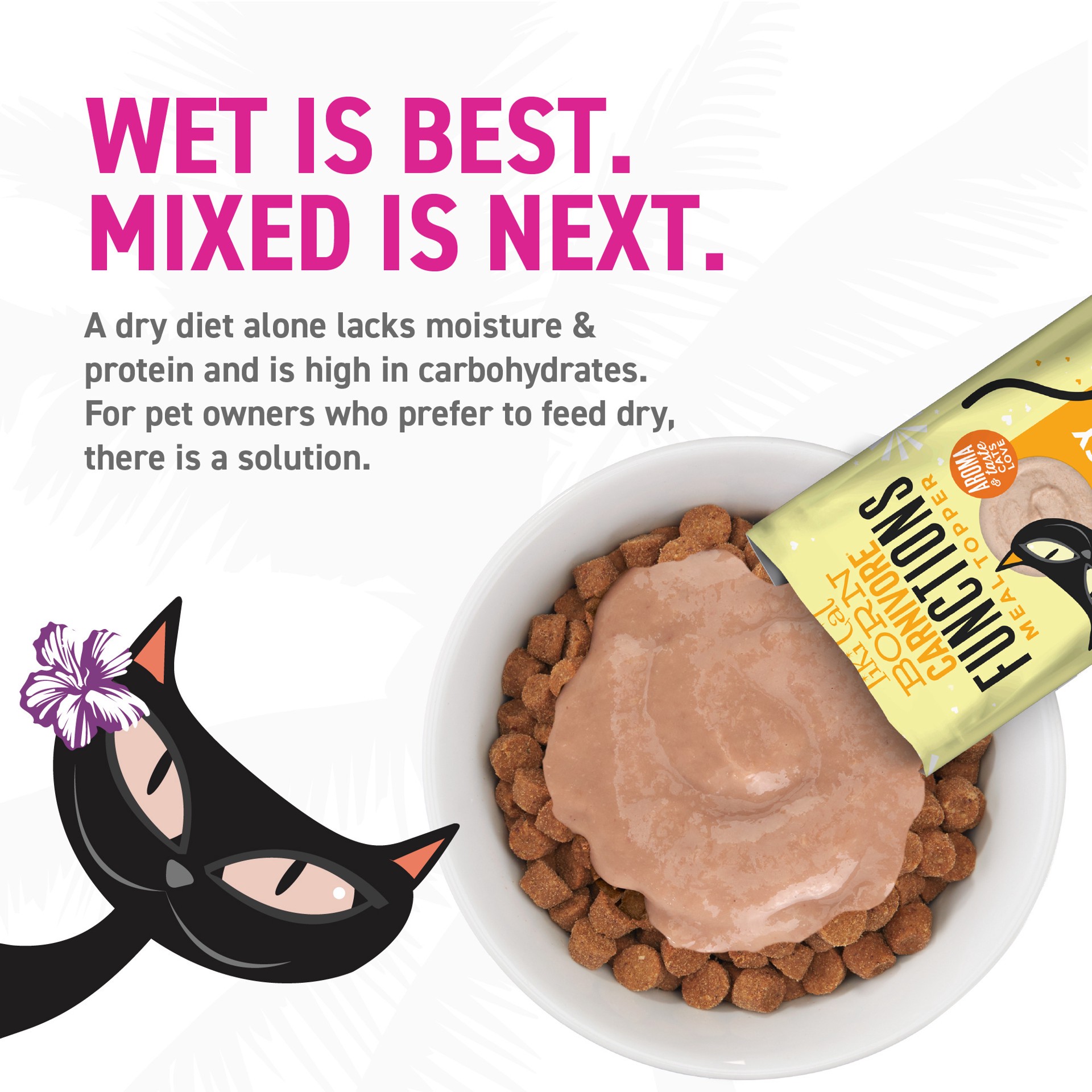 slide 5 of 9, Tiki Cat® Solutions™ Mousse Topper - Fussy, 1.5 Oz, 1.5 oz