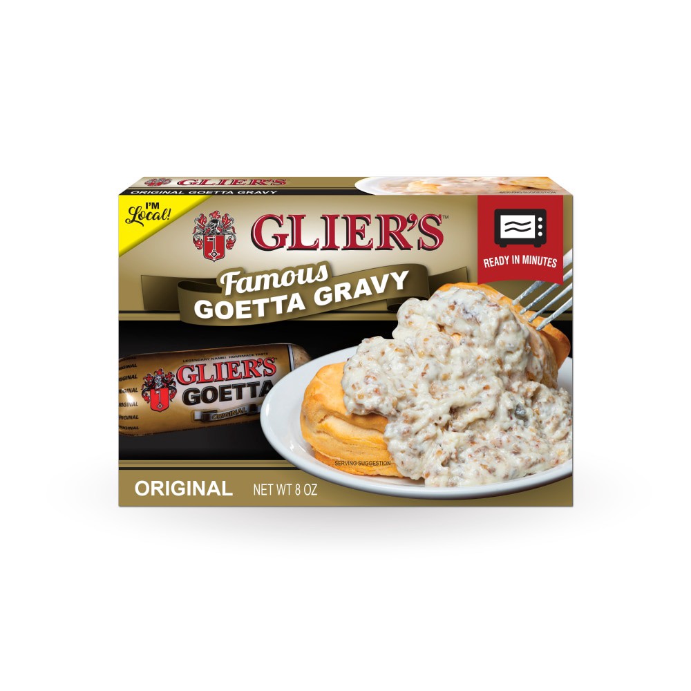 slide 1 of 1, Glier's Goetta Gravy, 8 oz