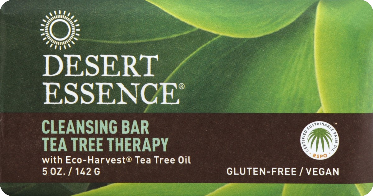 slide 1 of 1, Desert Essence Bar Soap Tea Tree The, 5 oz