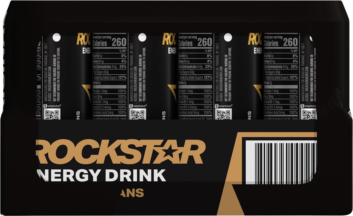 slide 9 of 9, Rockstar Energy Drink, Original, 24 ct
