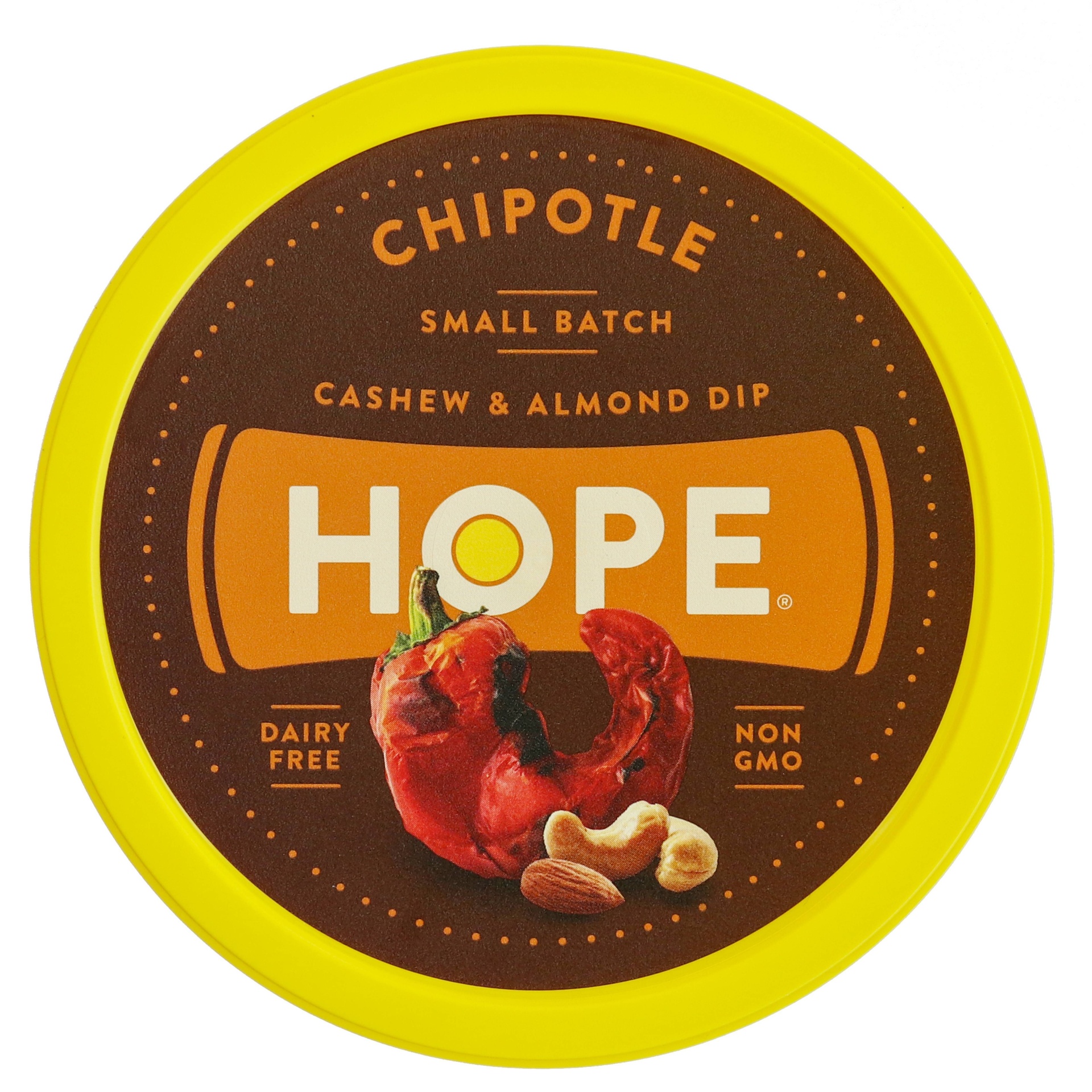 slide 1 of 7, Hope Foods Chipotle Cashew & Almond Dip, 8 oz