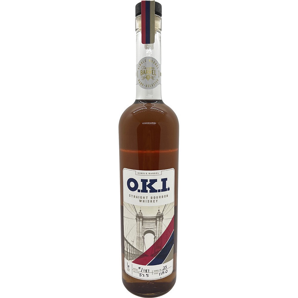 slide 1 of 1, Spec's Single Barrel - O.K.I. Straight Bourbon, 750 ml