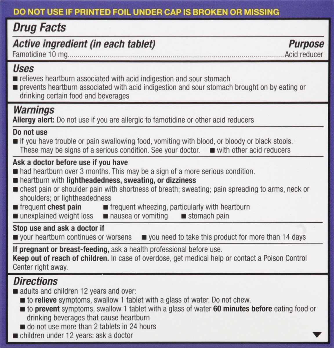 slide 4 of 5, Rite Aid Ra Acid Red Fam, 180 ct