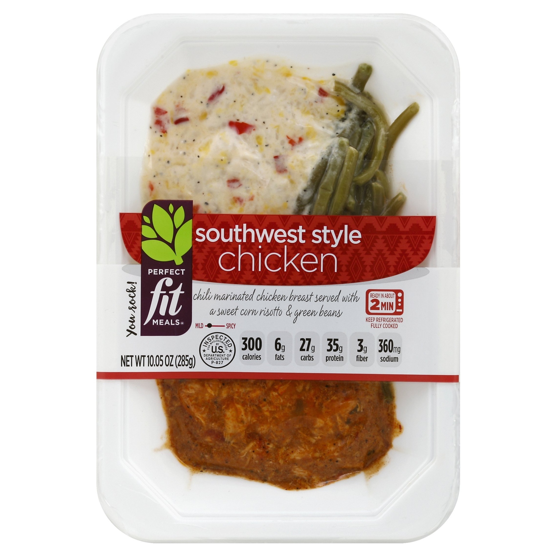 slide 1 of 4, Perfect Fit Meals Chicken 10.05 oz, 10.05 oz