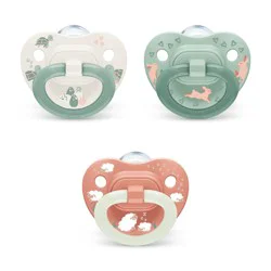 Nuk Orthodontic Pacifier, 3 Ct