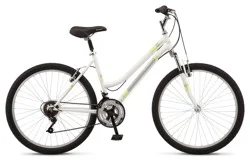 Pacific Elmwood 26-Inch Comfort Bike - White, 26 in