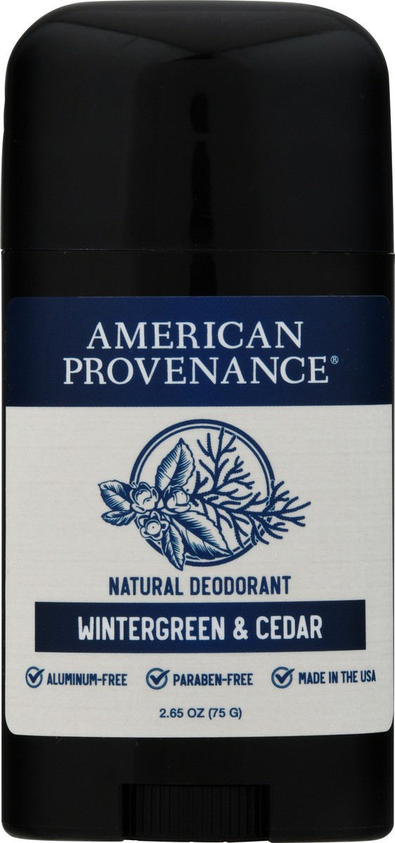 slide 3 of 13, American Provenance Wintergreen & Cedar Natural Deodorant 2.65 oz, 2.65 oz