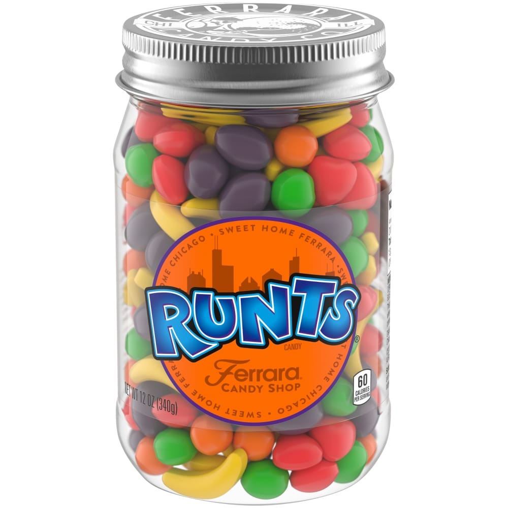 slide 1 of 1, Runts Candy Gift Jar, 12 oz