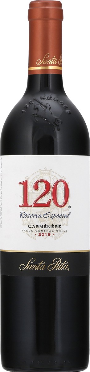 slide 3 of 8, Santa Rita Carmenere, 750 ml